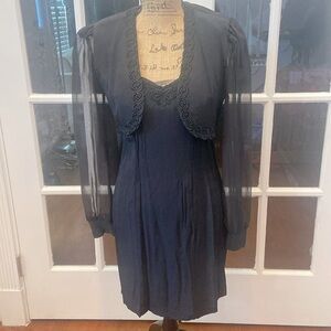 VTG 80s Chauncey St. Slip Dress with Bolero